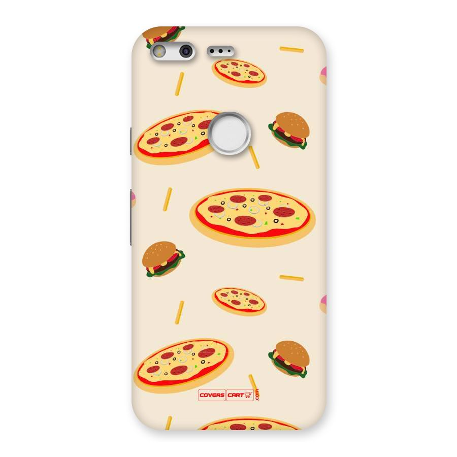 Pizza and Burger Love Back Case for Google Pixel