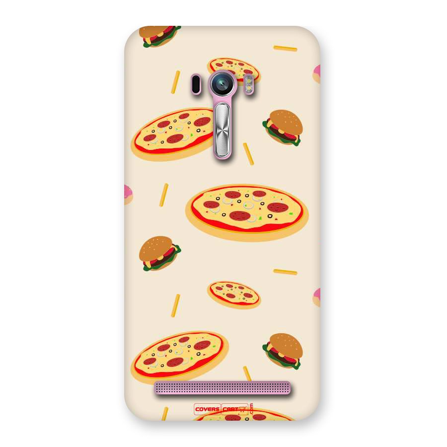Pizza and Burger Love Back Case for Zenfone Selfie