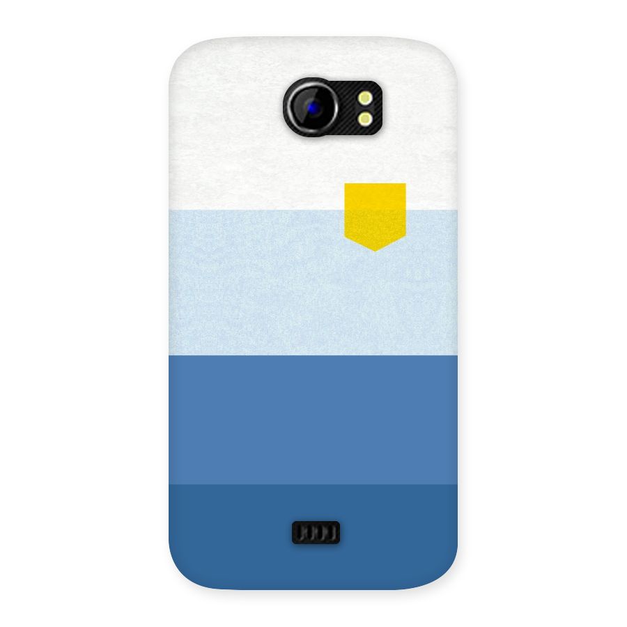 Pocket Stripes. Back Case for Micromax Canvas 2 A110