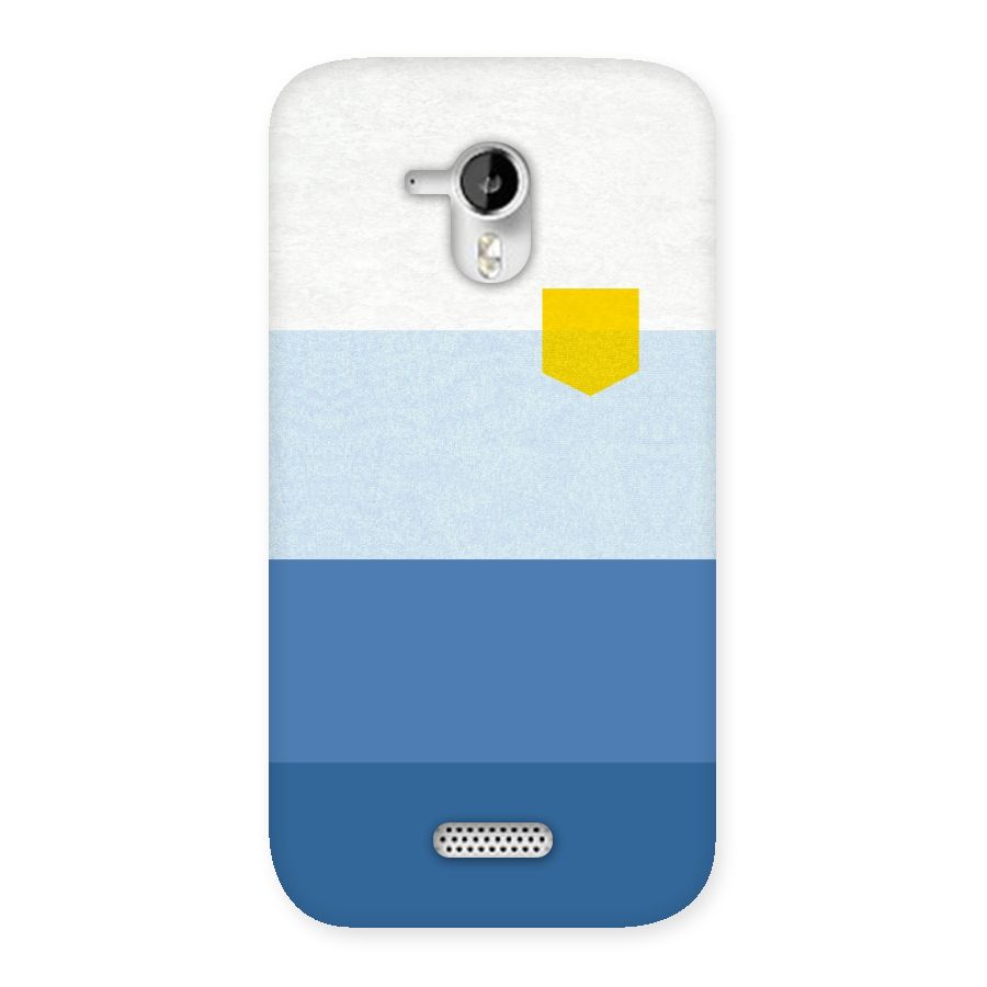 Pocket Stripes. Back Case for Micromax Canvas HD A116