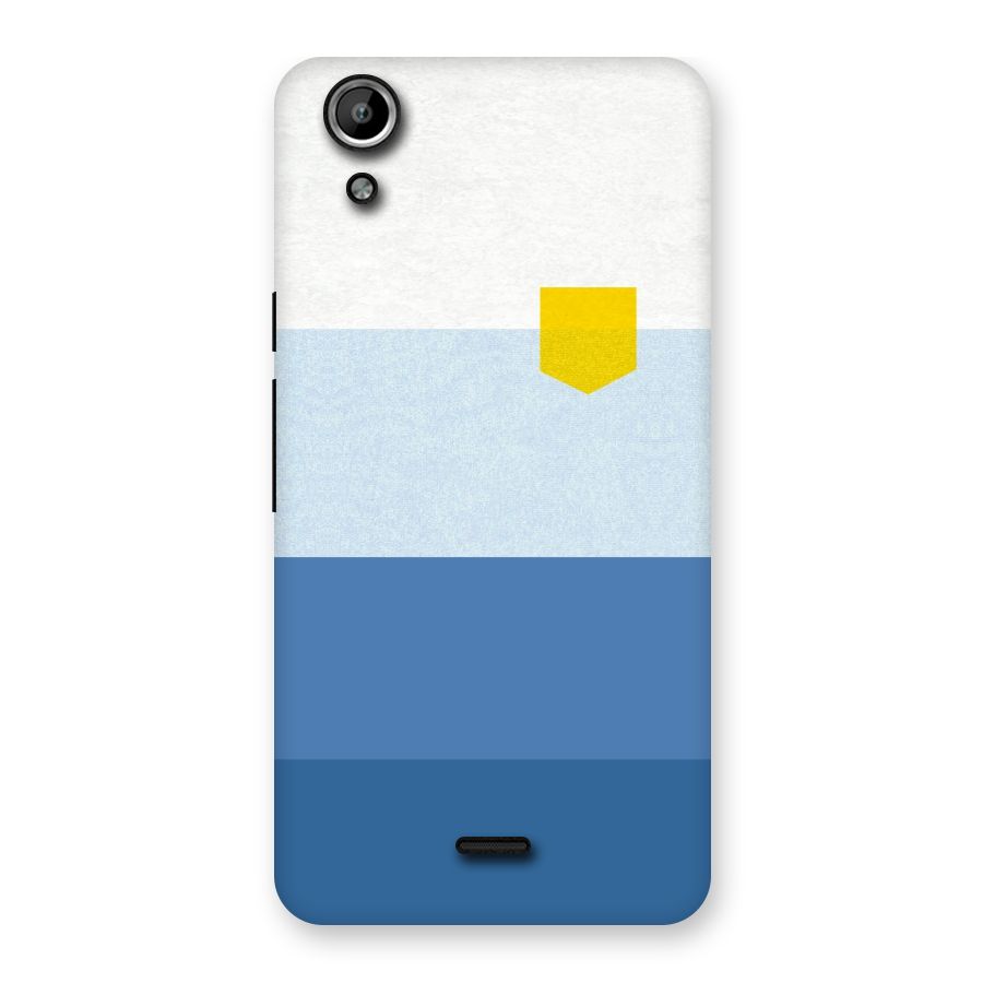 Pocket Stripes. Back Case for Micromax Canvas Selfie Lens Q345