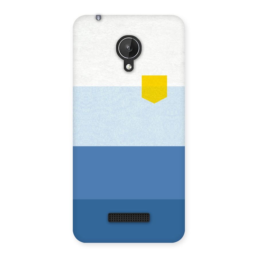 Pocket Stripes. Back Case for Micromax Canvas Spark Q380