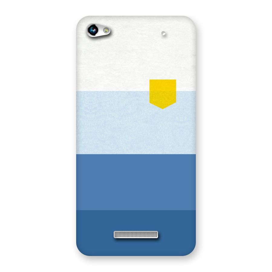 Pocket Stripes. Back Case for Micromax Hue 2