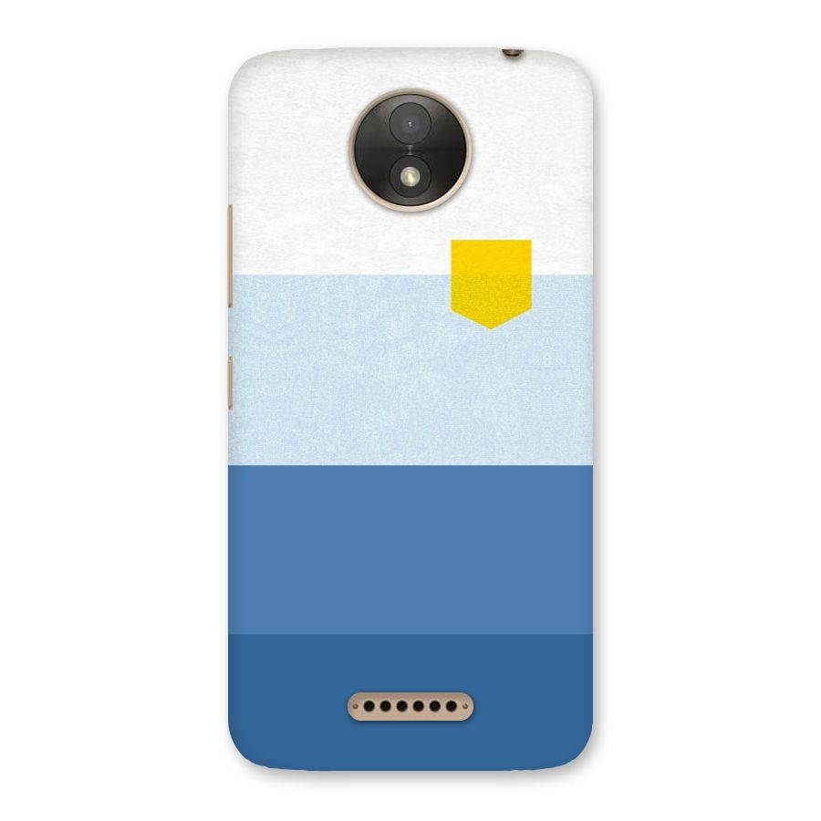 Pocket Stripes. Back Case for Moto C Plus
