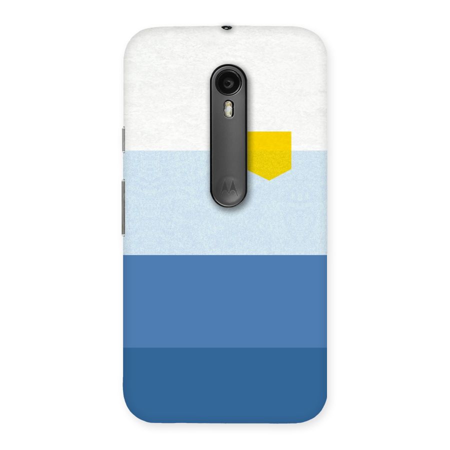 Pocket Stripes. Back Case for Moto G3