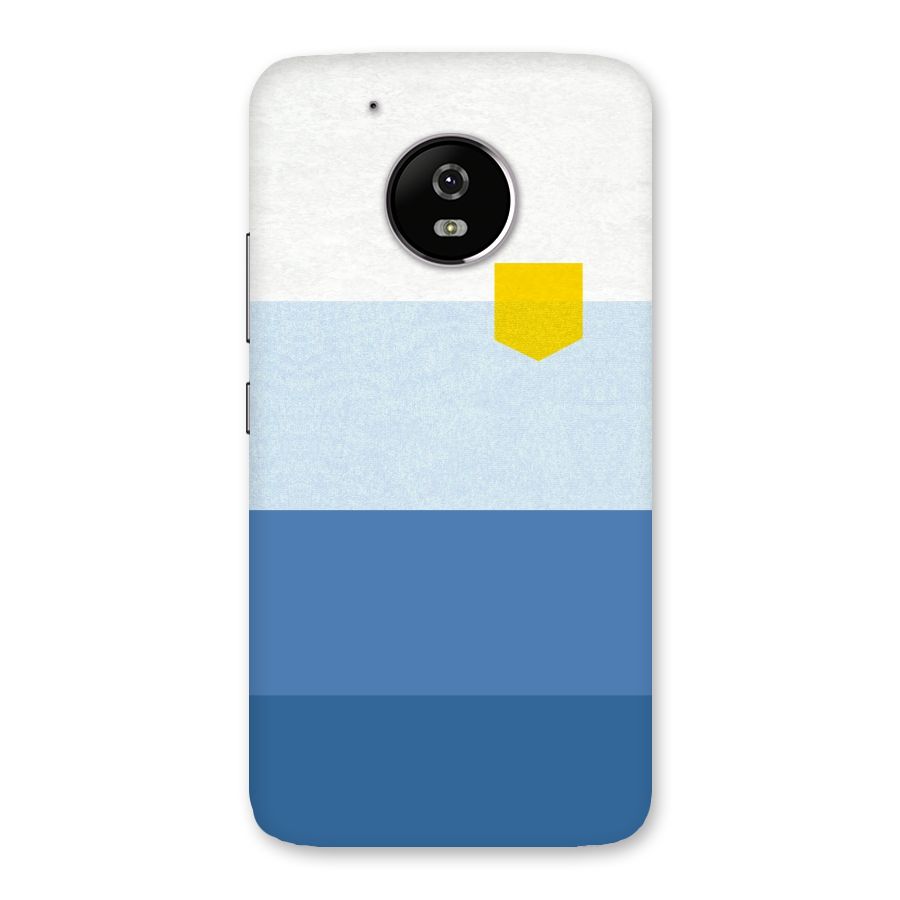 Pocket Stripes. Back Case for Moto G5