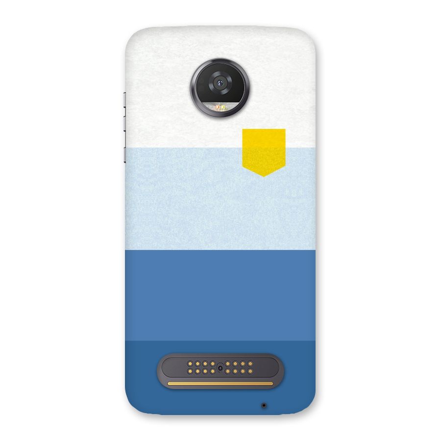 Pocket Stripes. Back Case for Moto Z2 Play
