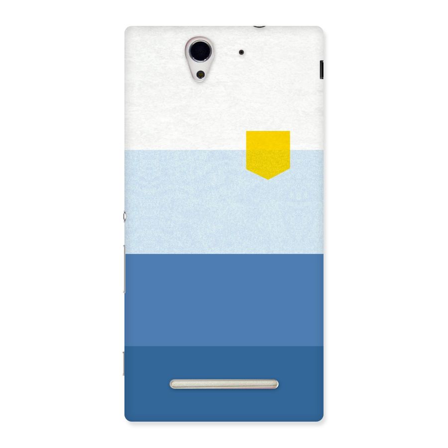 Pocket Stripes. Back Case for Sony Xperia C3