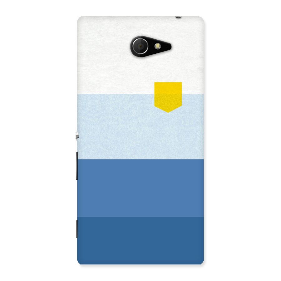 Pocket Stripes. Back Case for Sony Xperia M2