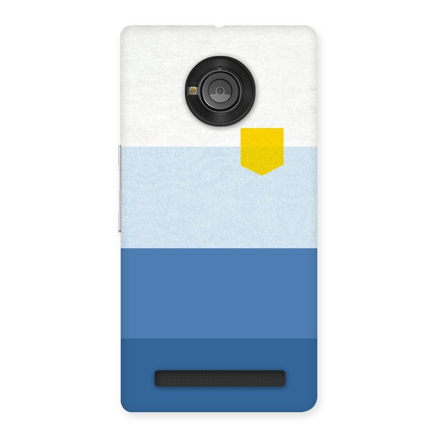 Pocket Stripes. Back Case for Yu Yunique