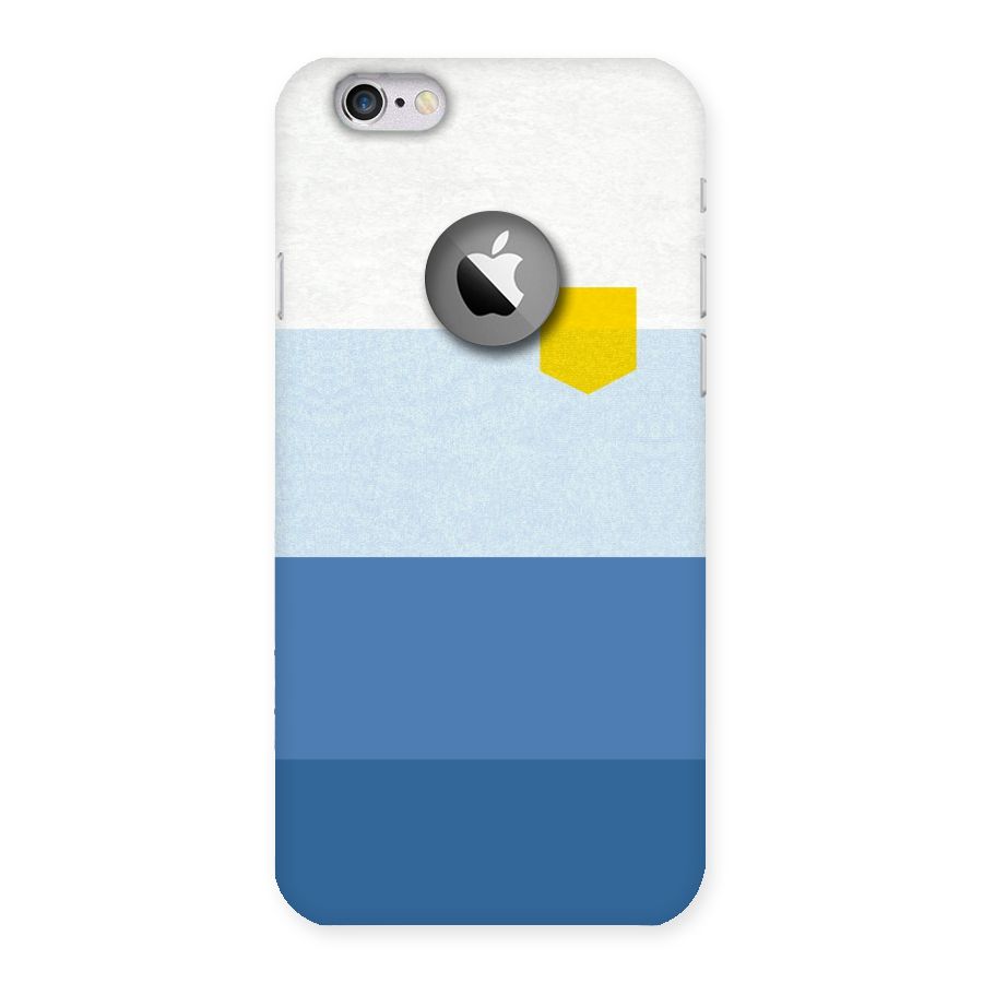 Pocket Stripes. Back Case for iPhone 6 Logo Cut