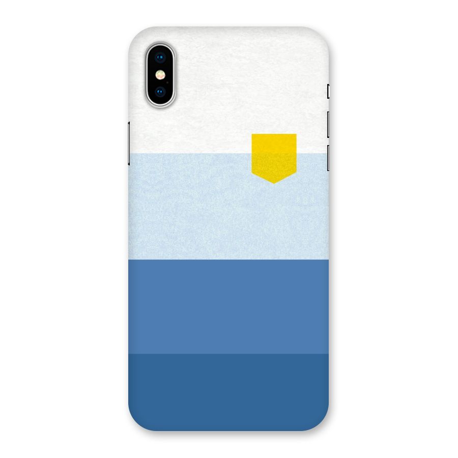 Pocket Stripes. Back Case for iPhone X