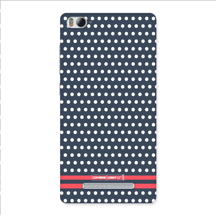 Classic Polka Dots Back Case for Mi4i