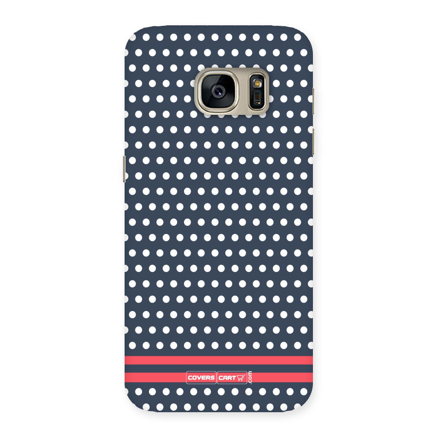 Classic Polka Dots Back Case for Galaxy S7