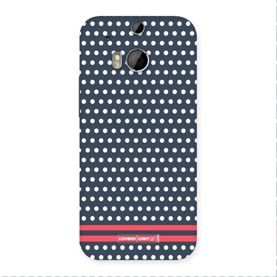 Classic Polka Dots Back Case for HTC One M8