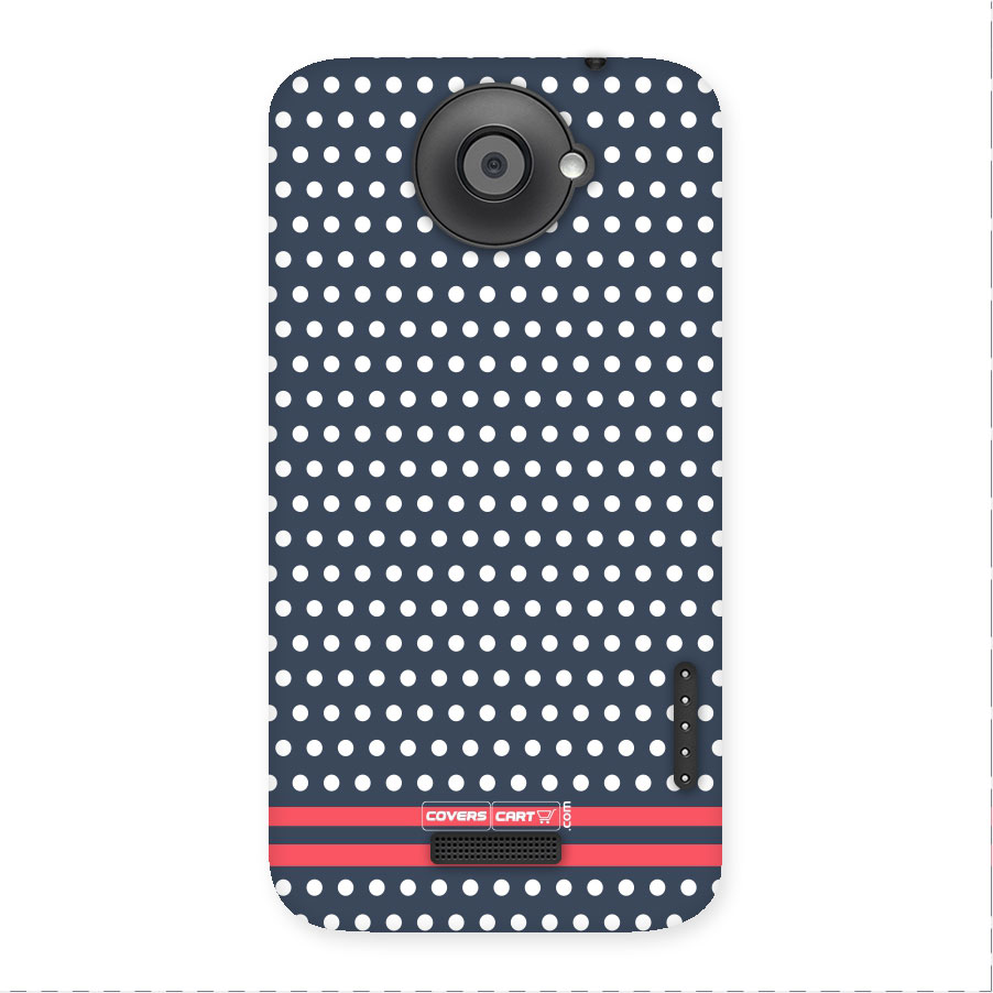 Classic Polka Dots Back Case for HTC One X
