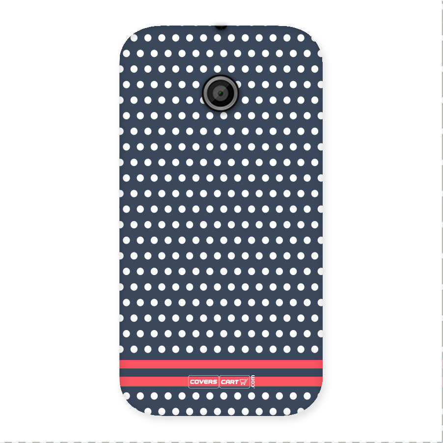 Classic Polka Dots Back Case for Moto E