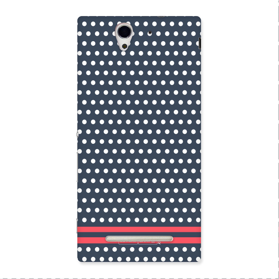 Classic Polka Dots Back Case for Xperia C3
