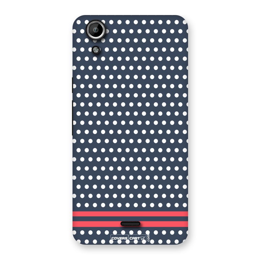 Classic Polka Dots Back Case for Canvas Selfie Lens