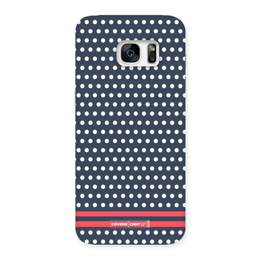Classic Polka Dots Back Case for Galaxy S7 Edge