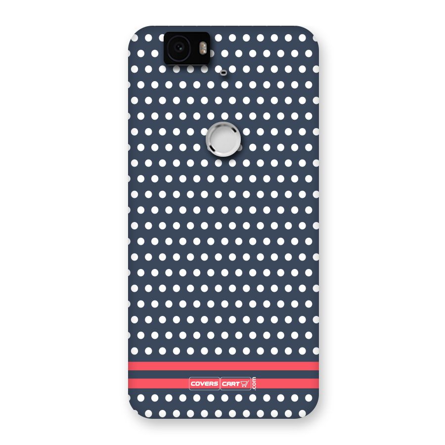 Classic Polka Dots Back Case for Google Nexus 6P