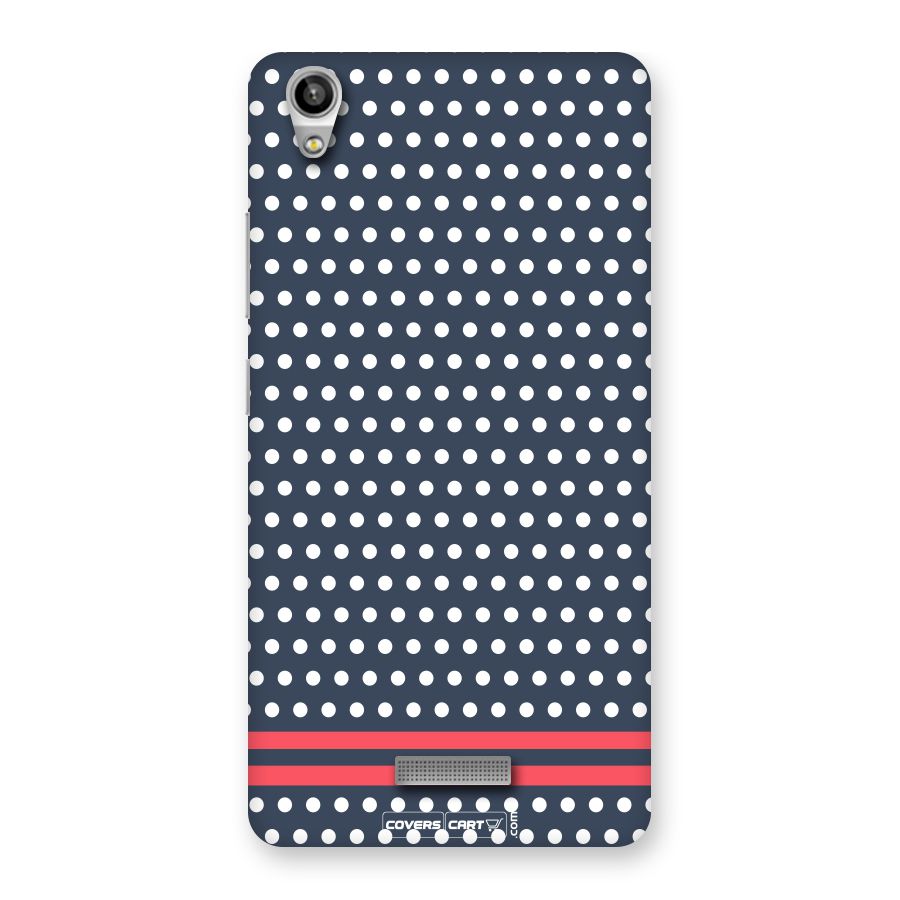 Classic Polka Dots Back Case for Lava Pixel V1