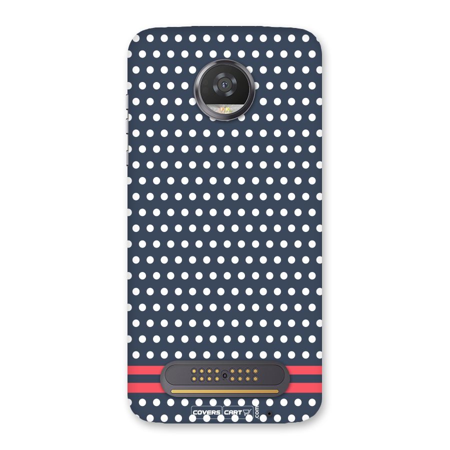 Polka Dots Back Case for Moto Z2 Play