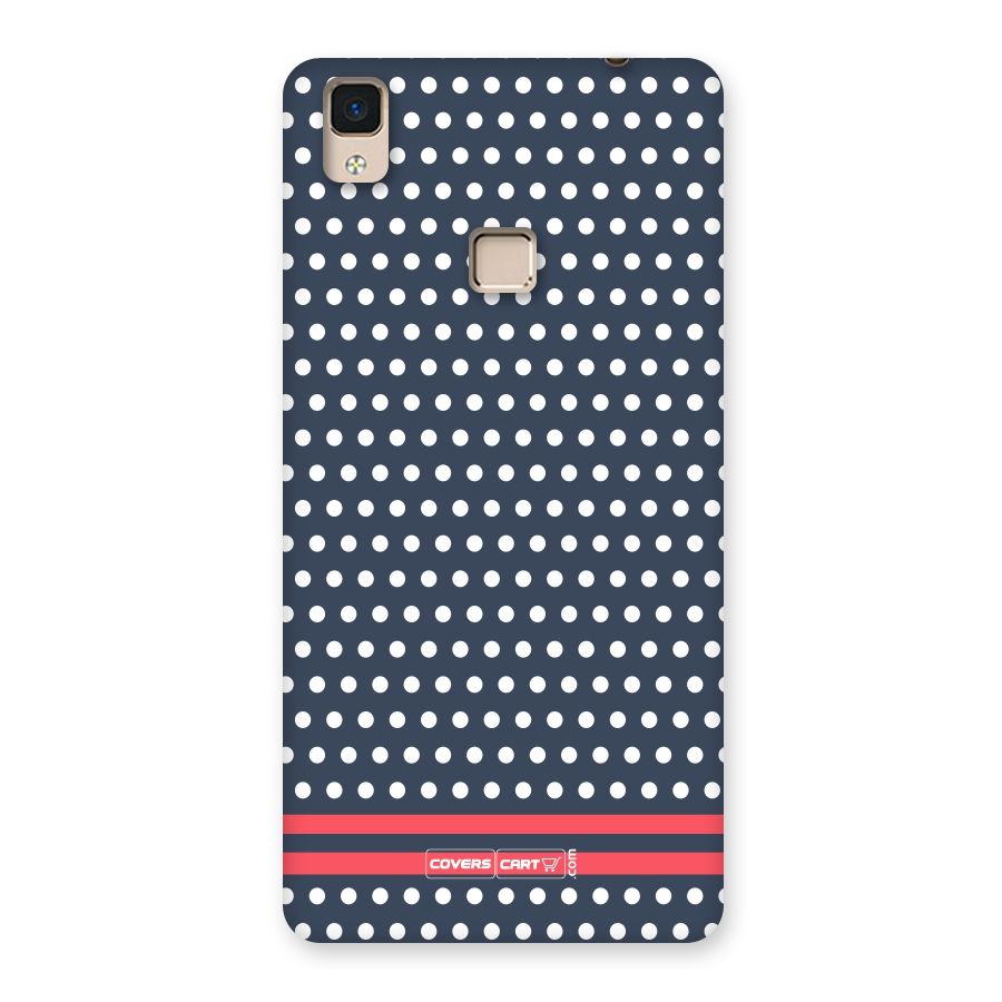 Classic Polka Dots Back Case for V3 Max