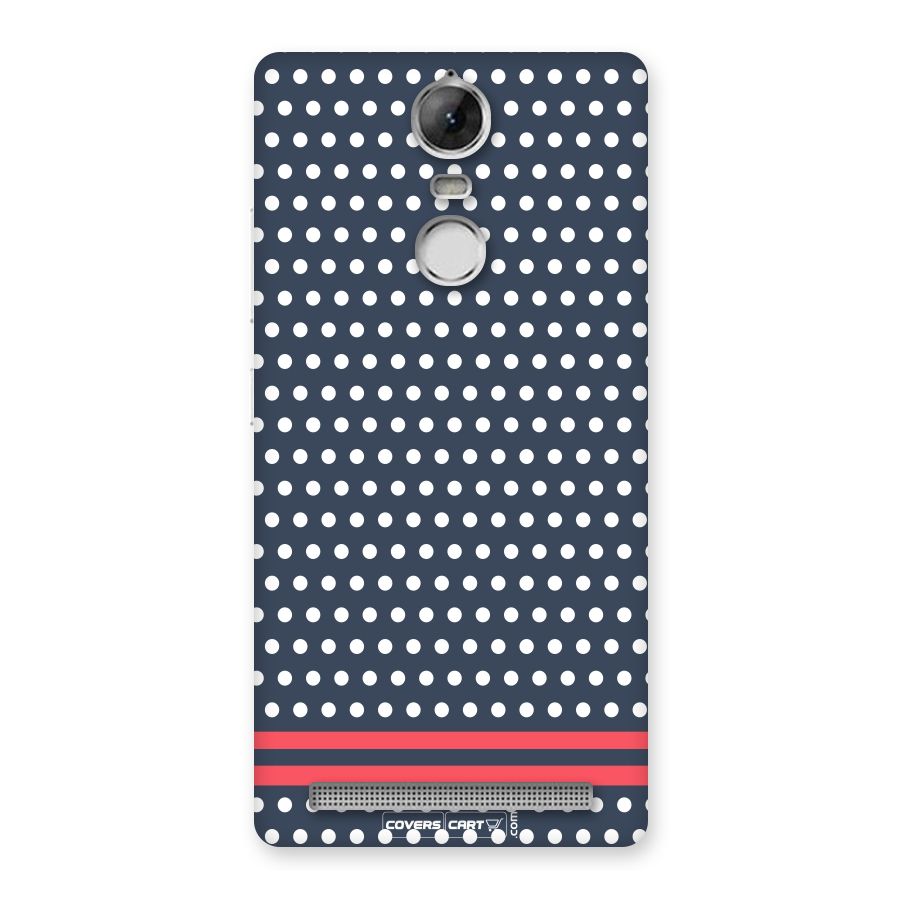 Classic Polka Dots Back Case for Vibe K5 Note