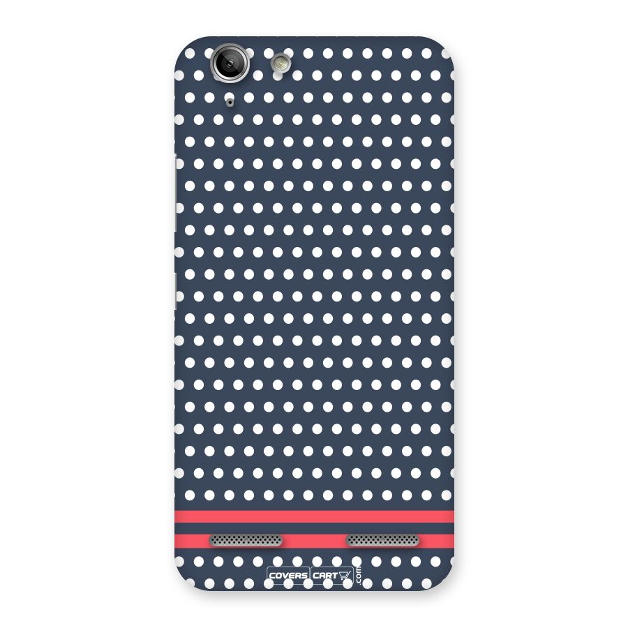 Classic Polka Dots Back Case for Vibe K5 Plus