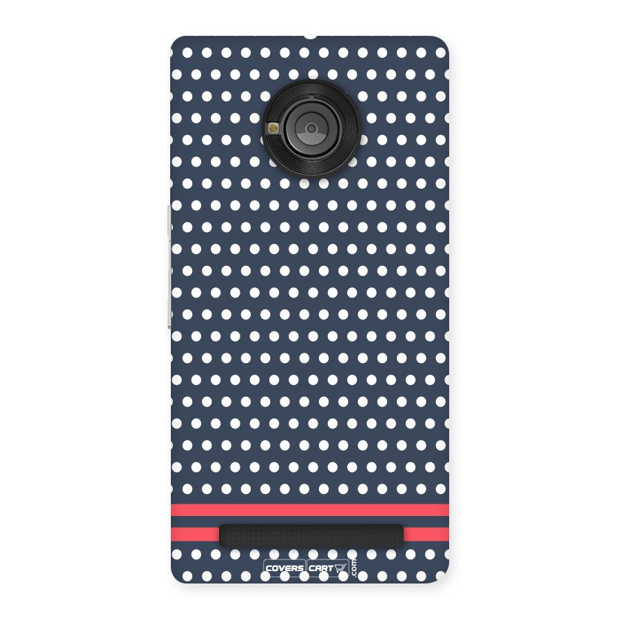 Classic Polka Dots Back Case for YU Yunique