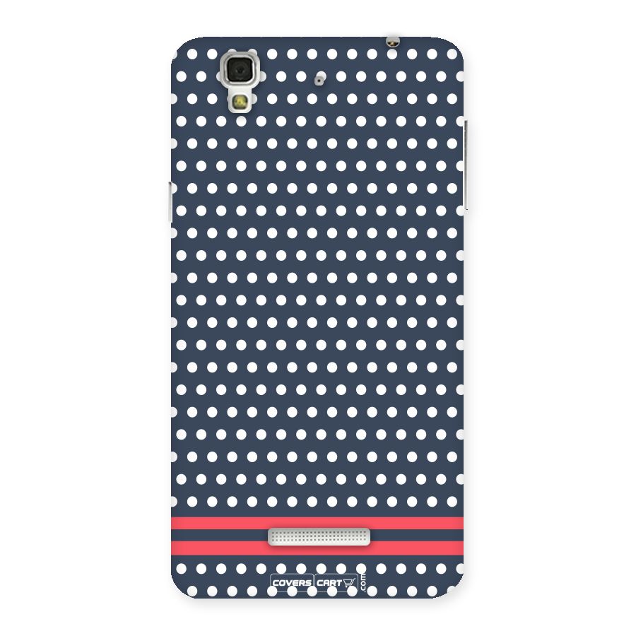 Classic Polka Dots Back Case for YU Yureka Plus