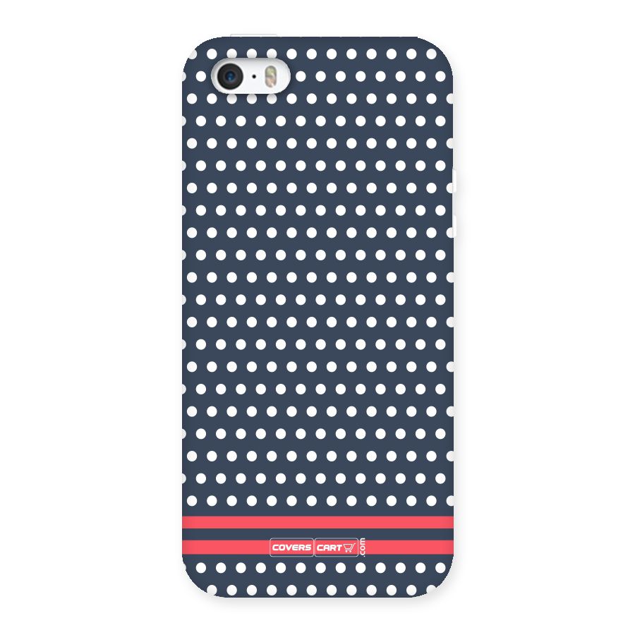 Classic Polka Dots Back Case for iPhone SE