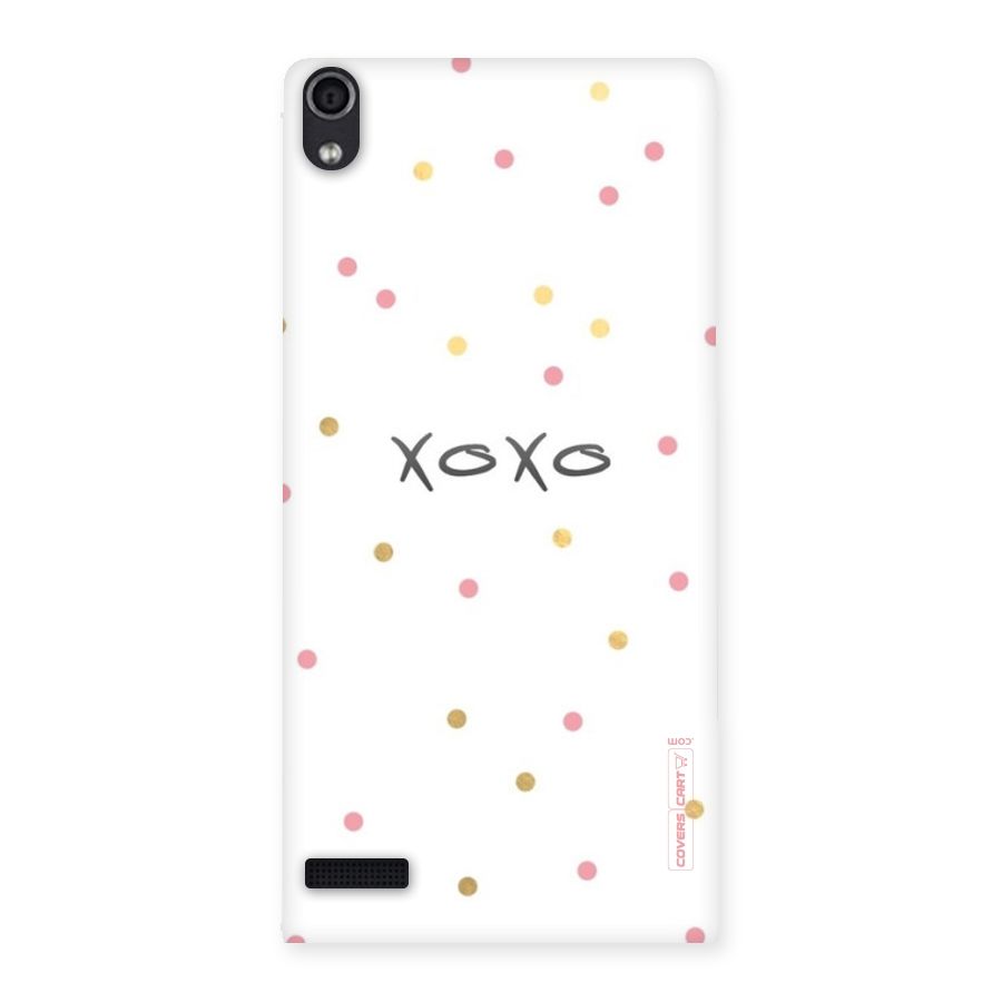 Polka Hugs Back Case for Ascend P6