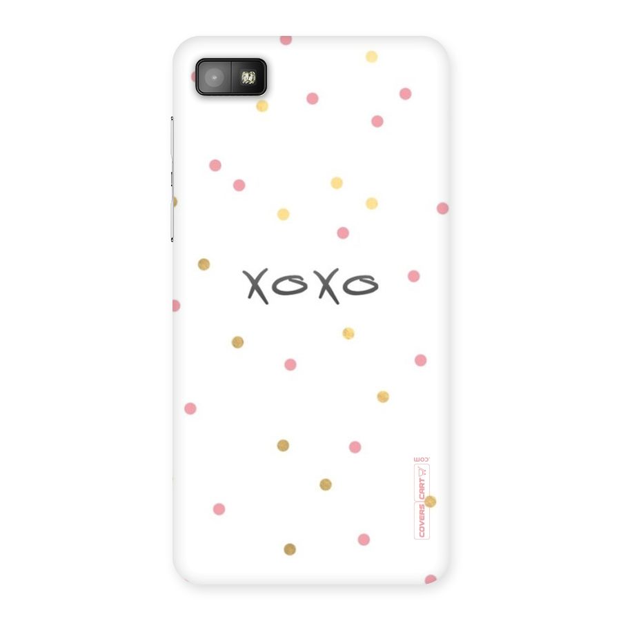 Polka Hugs Back Case for Blackberry Z10