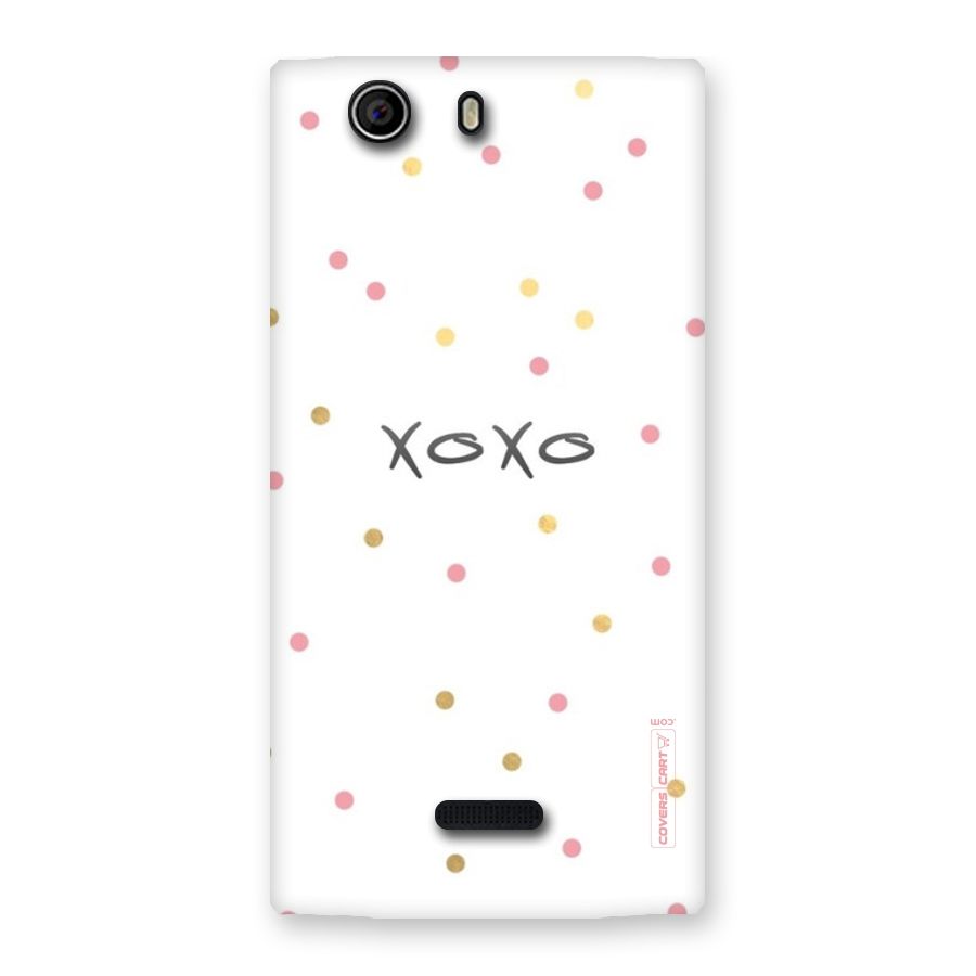 Polka Hugs Back Case for Canvas Nitro 2 E311