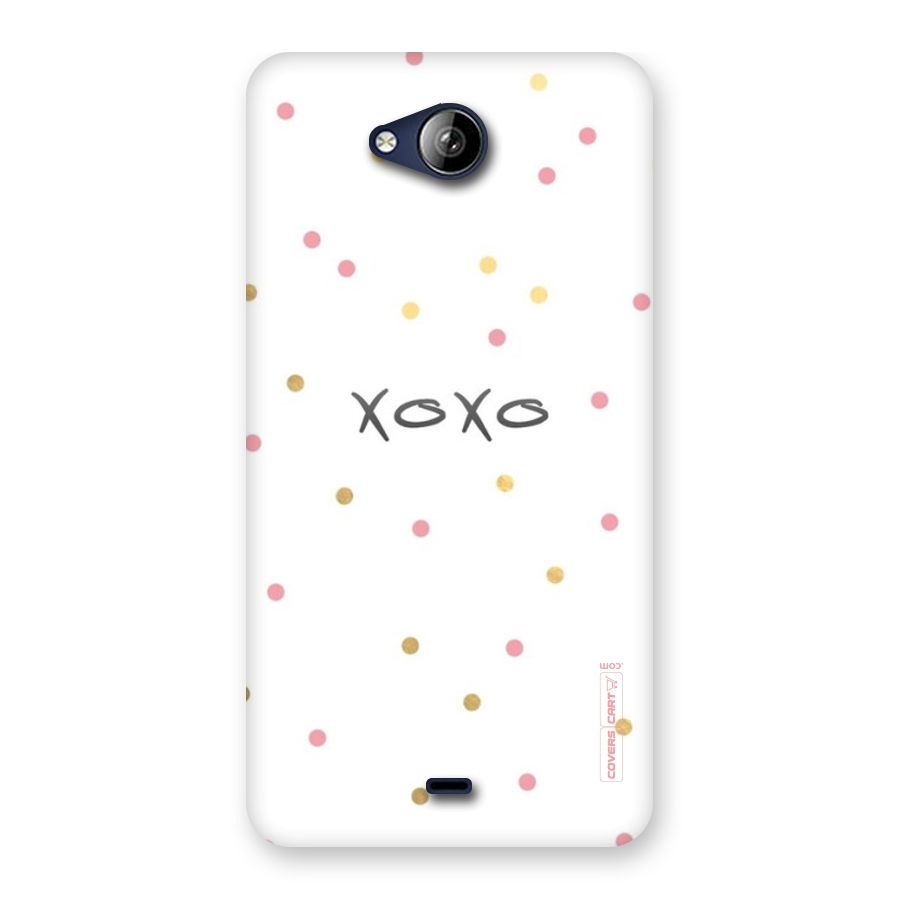 Polka Hugs Back Case for Canvas Play Q355