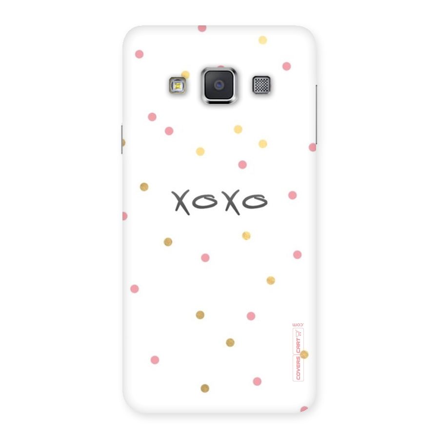 Polka Hugs Back Case for Galaxy A3