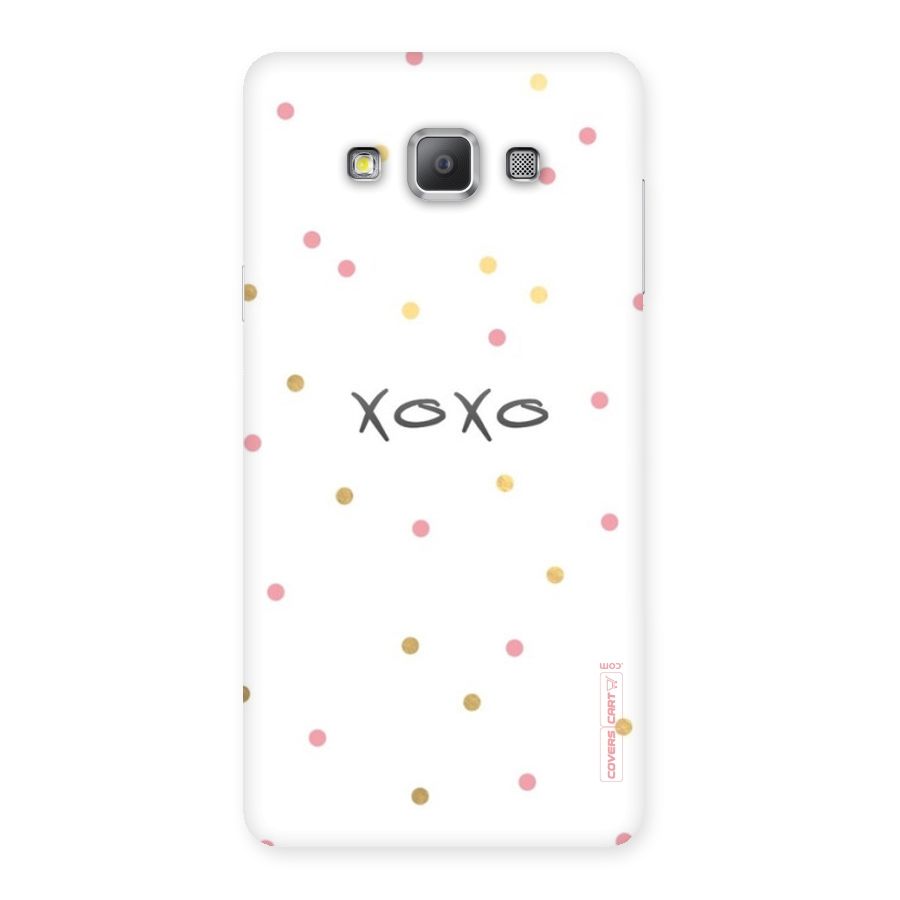 Polka Hugs Back Case for Galaxy A7