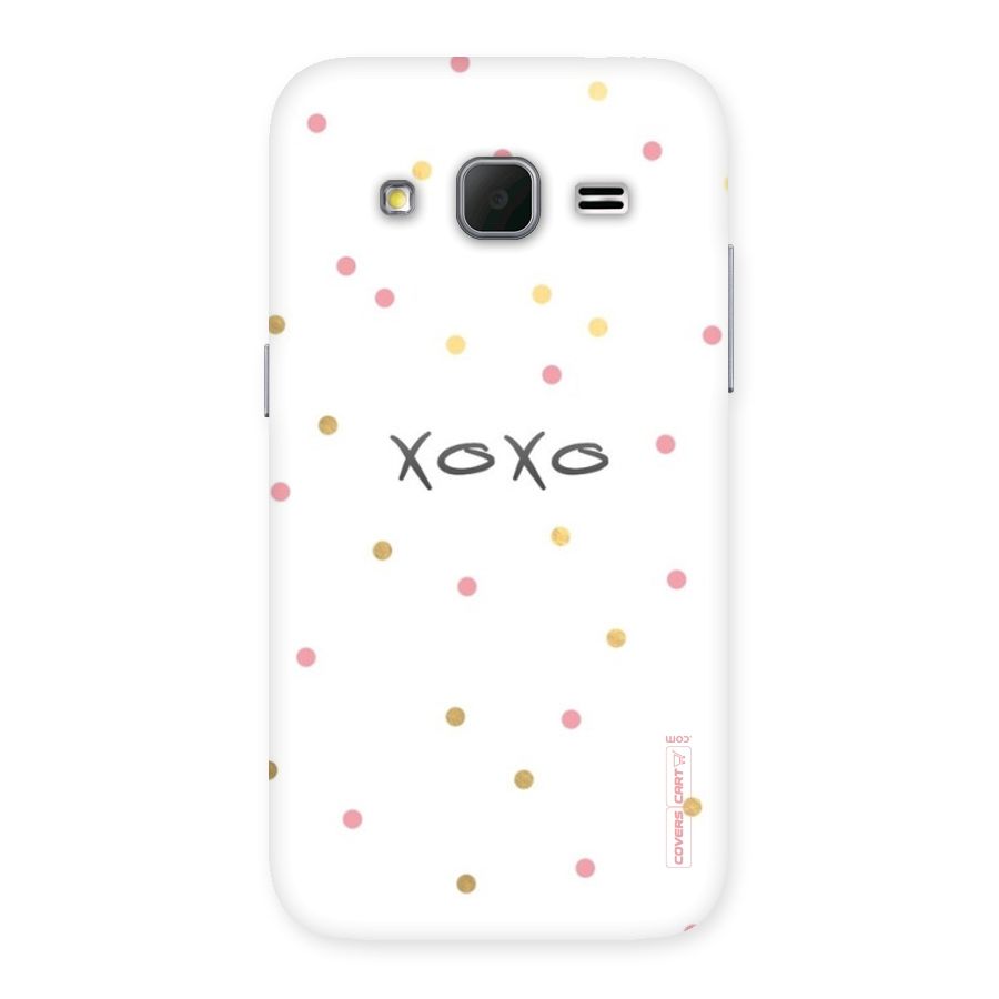 Polka Hugs Back Case for Galaxy Core Prime