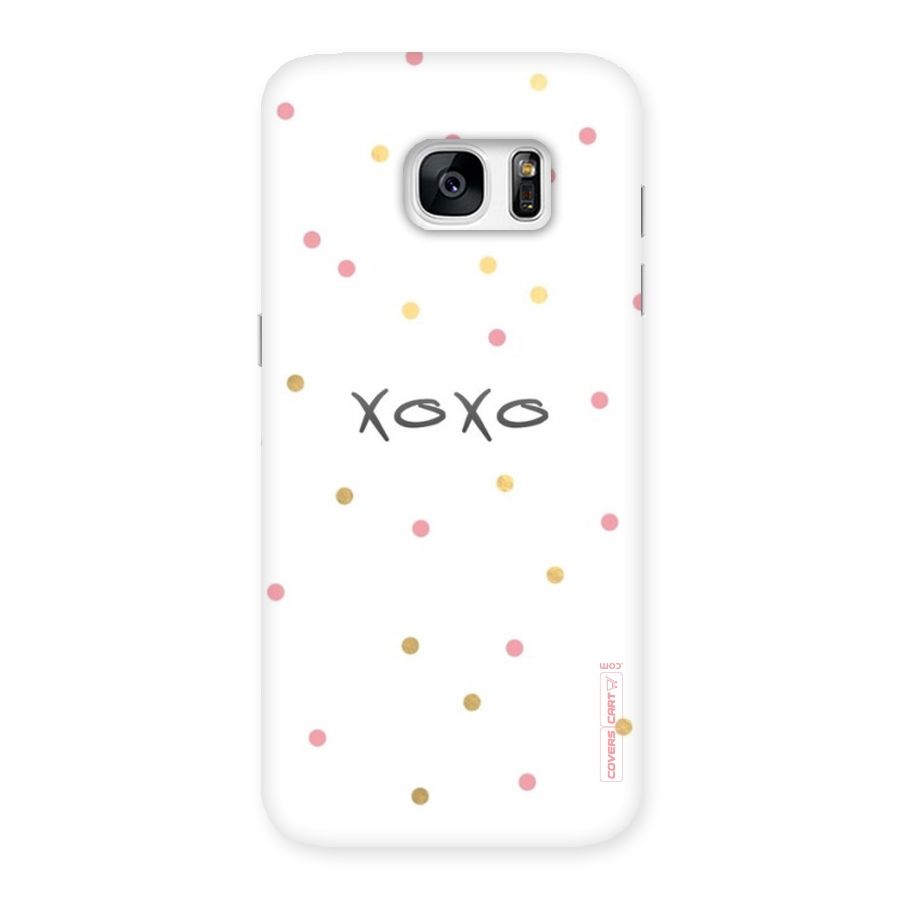 Polka Hugs Back Case for Galaxy S7 Edge