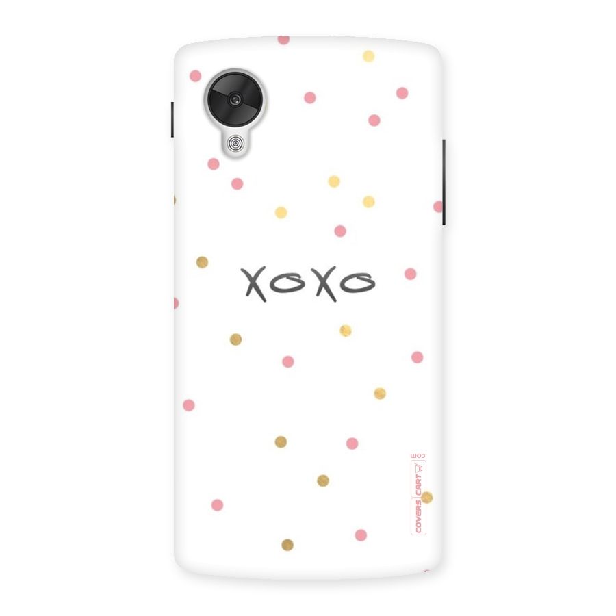 Polka Hugs Back Case for Google Nexsus 5