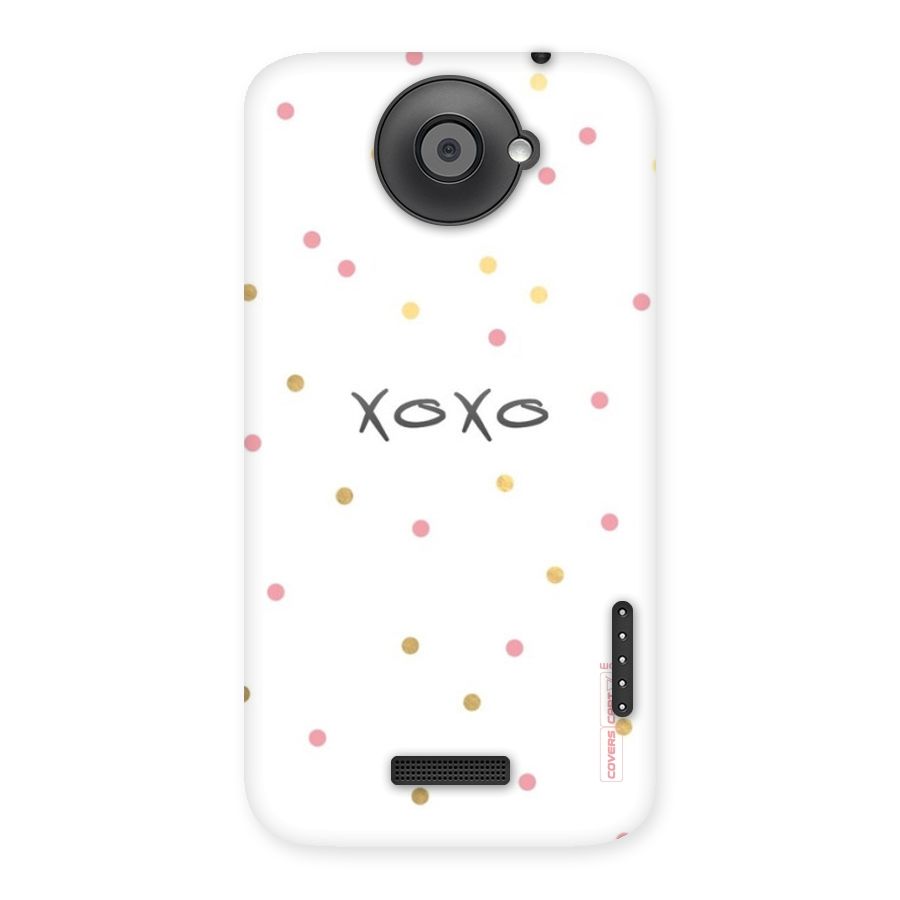 Polka Hugs Back Case for HTC One X