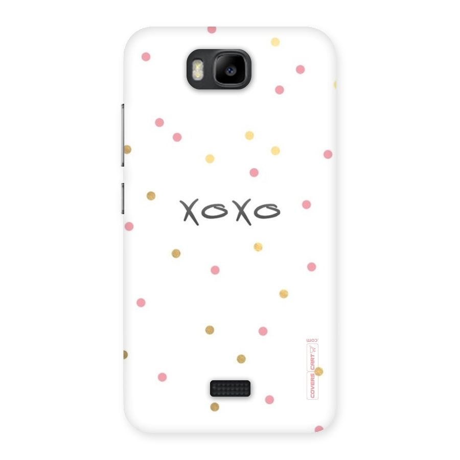 Polka Hugs Back Case for Honor Bee