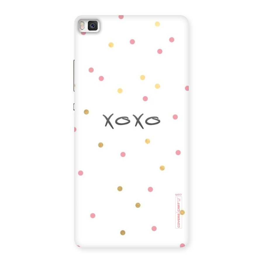 Polka Hugs Back Case for Huawei P8