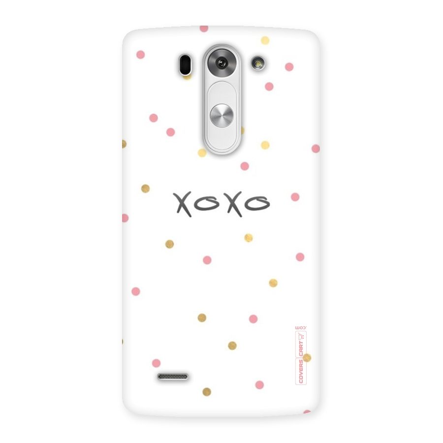 Polka Hugs Back Case for LG G3 Beat