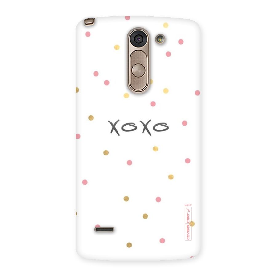 Polka Hugs Back Case for LG G3 Stylus