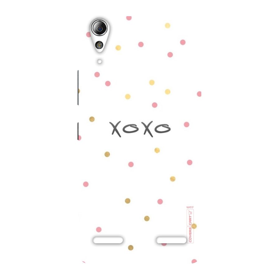 Polka Hugs Back Case for Lenovo A6000 Plus