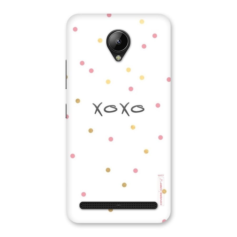 Polka Hugs Back Case for Lenovo C2