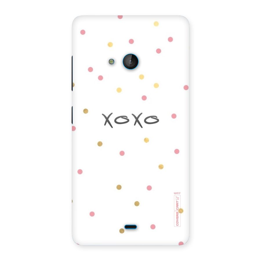 Polka Hugs Back Case for Lumia 540